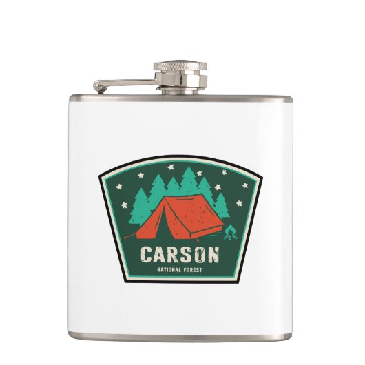 Flasques Camping forestier national Carson (Devant)