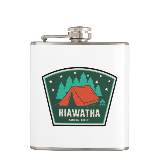 Flasques Camping forestier national de Hiawatha (Devant)