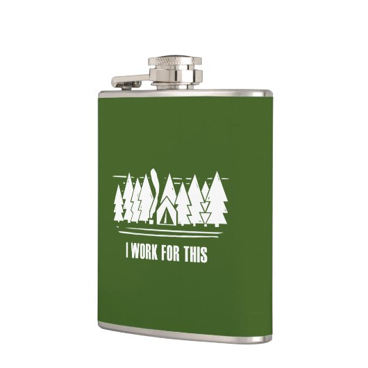 Flasques Camping, Je Travaille Pour Ça (Gauche)