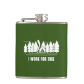 Flasques Camping, Je Travaille Pour Ça (Devant)