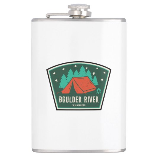 Flasques Camping sauvage de Boulder River (Devant)