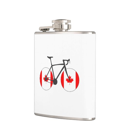 Flasques Canada Drapeau à vélo (Gauche)