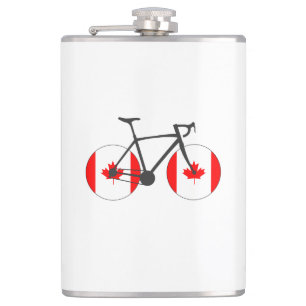 Flasques Canada Drapeau à vélo