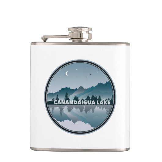 Flasques Canandaigua Lake New York Réflexion (Devant)