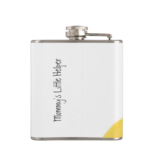 Flasques Canard en caoutchouc jaune Duckface (Dos)