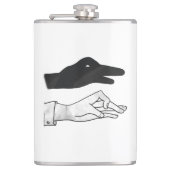 Flasques Canard Silhouette main (Devant)