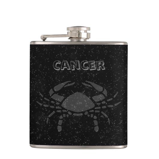 Flasques Cancer translucide (Devant)