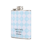 Flasques Candy est Dandy, Liquor est plus rapide Retro Bleu (Gauche)
