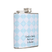 Flasques Candy est Dandy, Liquor est plus rapide Retro Bleu (Droite)
