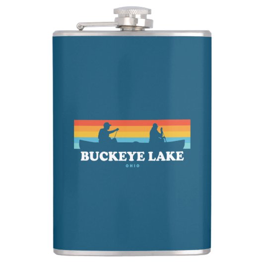 Flasques Canot Buckeye Lake Ohio (Devant)