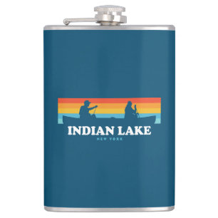 Flasques Canot Indian Lake New York