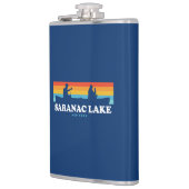 Flasques Canot Saranac Lake New York (Gauche)