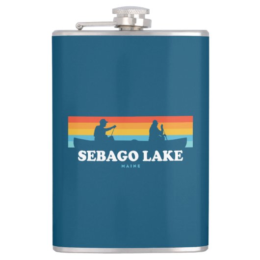 Flasques Canot Sebago Lake Maine (Devant)