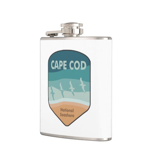 Flasques Cape Cod National Seashore Massachusetts Seagull (Gauche)