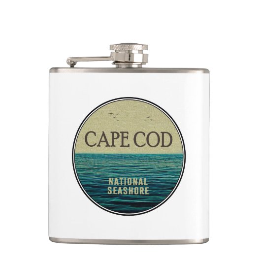 Flasques Cape Cod National Seashore Ocean Birds (Devant)