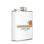 Flasques Cape May New Jersey Sun Palm Trees (Droite)