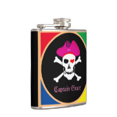 Flasques Capitaine "Grâce" & Pirates - Île au trésor /Fille (Droite)