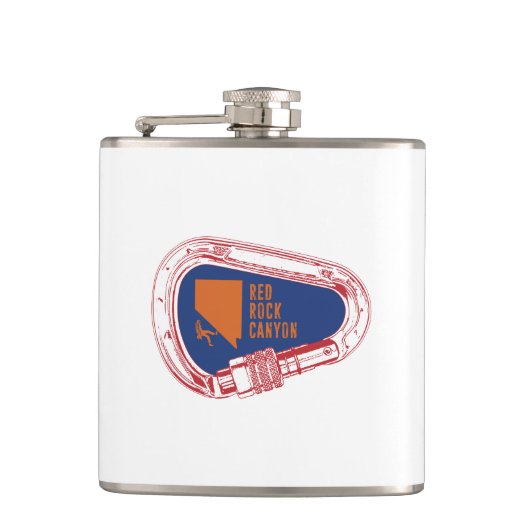 Flasques Carabiner d'Escalade du canyon de Red Rock (Devant)