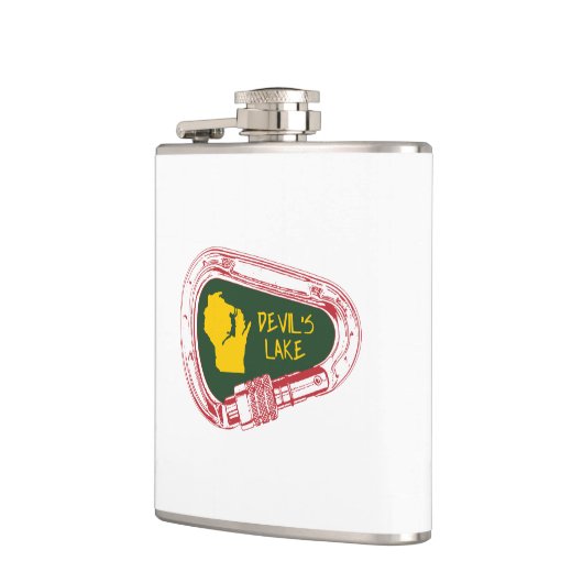 Flasques Carabiner d'Escalade du lac Devil (Gauche)