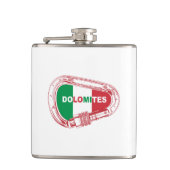 Flasques Carabiner Dolomites Escalade (Devant)