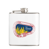 Flasques Carabiner Escalade aiguilles (Devant)