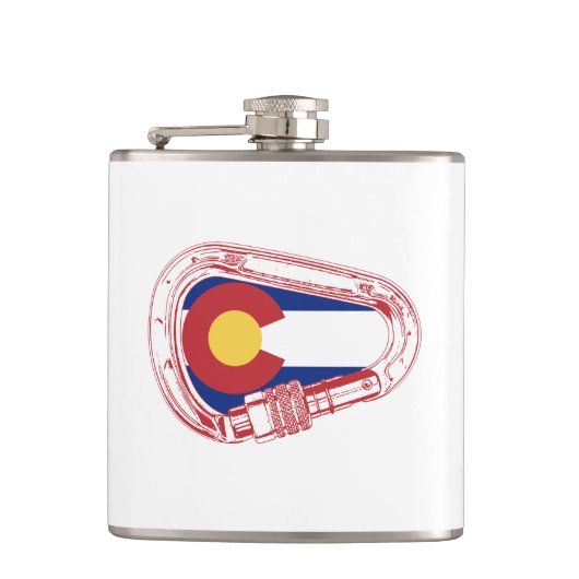 Flasques Carabiner Escalade du Colorado (Devant)