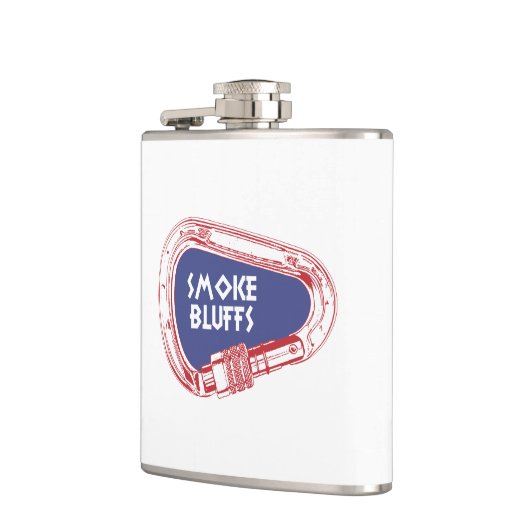 Flasques Carabiner Escalade Smoke Bluffs (Gauche)