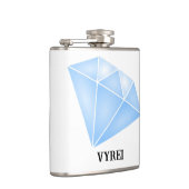 Flasques Carat diamant bleu brillant (Droite)