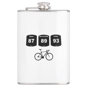 Flasques Carburant à vélo : Eau, Boisson sportive, Café