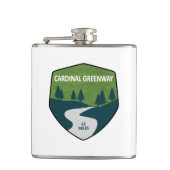 Flasques Cardinal Greenway Indiana (Devant)