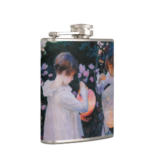 Flasques Carnation Lily Lily Rose John Singer Sargent Art