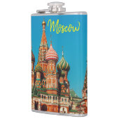 Flasques Carré rouge de la cathédrale Saint-Basile de Mosco (Gauche)