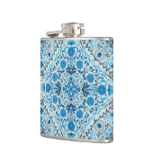 Flasques Carreaux à fleurs bleus (Gauche)