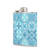 Flasques Carreaux décorés en bleu et blanc (Gauche)