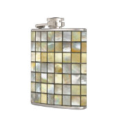 Flasques Carreaux d'or et de perle (Gauche)