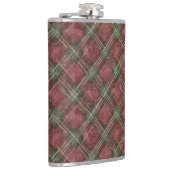 Flasques Carreaux Rouge Bourgogne Vert (Droite)