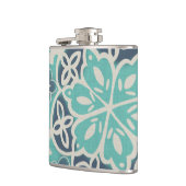 Flasques Carrelage Batik Bleu I (Gauche)