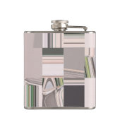 Flasques Carrelage d'art Abstrait (Dos)