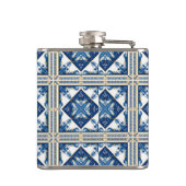 Flasques Carrelage méditerranéen, Portugais, Azulejo, Majol (Dos)