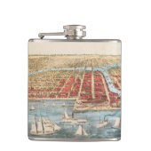 Flasques CARTE : CHICAGO, c1857 (Devant)