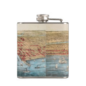 Flasques CARTE : CHICAGO, c1857 (Dos)