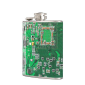 Flasques Carte circuit imprimé circuit vert PCB (Gauche)