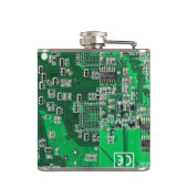 Flasques Carte circuit imprimé circuit vert PCB (Dos)