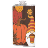 Flasques Carte Citrouille Gnome d'automne (Gauche)