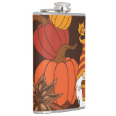 Flasques Carte Citrouille Gnome d'automne (Droite)