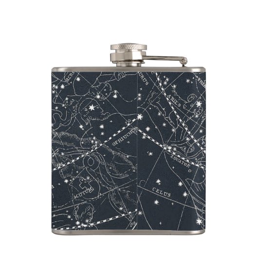 Flasques Carte de constellation vintage (Dos)