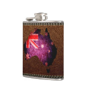 Flasques Carte du drapeau australien (Gauche)