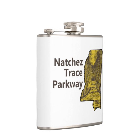 Flasques Carte du Mississippi Natchez Trace Parkway (Droite)