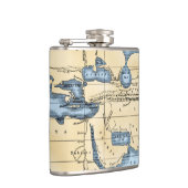 FLASQUES CARTE DU MONDE : ERATOSTHENES (Droite)