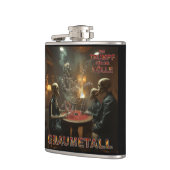 Flasques Carte grise pour la coverdesign metal (Gauche)